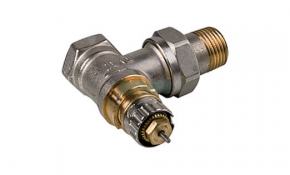 Danfoss Thermostatventil RA-N 15 1/2" mit Voreinstellung, Eckform