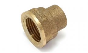 Rotguss L&ouml;tfitting &Uuml;bergangsmuffe 22 mm x 1/2"