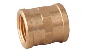 Rotguss Gewindefitting Muffe 1/4"