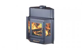 wasserf&uuml;hrender Kamineinsatz Diplomat BS 16 - 20 KW (eck)