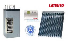 Solar-Set mit LATENTO XXL 500, R&ouml;hrenkollektor CPC 7 m&sup2;