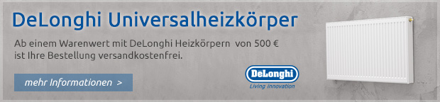 DeLonghi Heizkörper versandkostenfrei ab 500 €